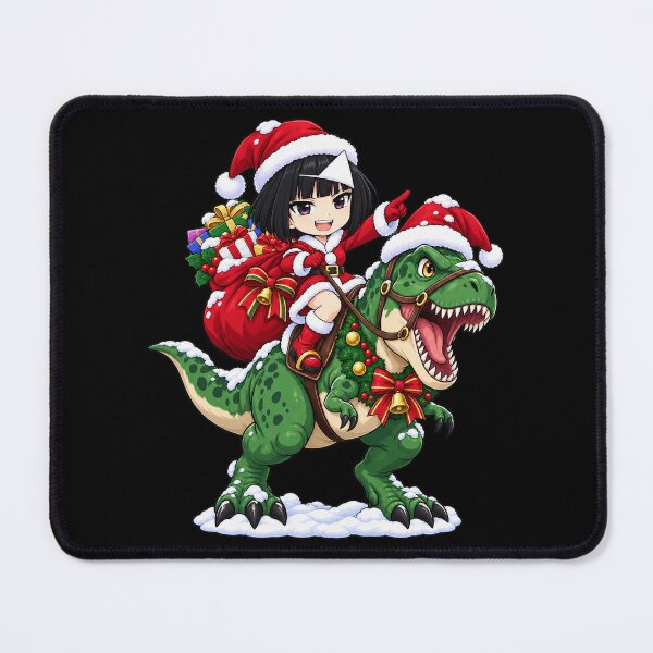 Item preview, Nora Noragami Christmas T Rex Riding Chibi designed and sold by SolenneAzur.