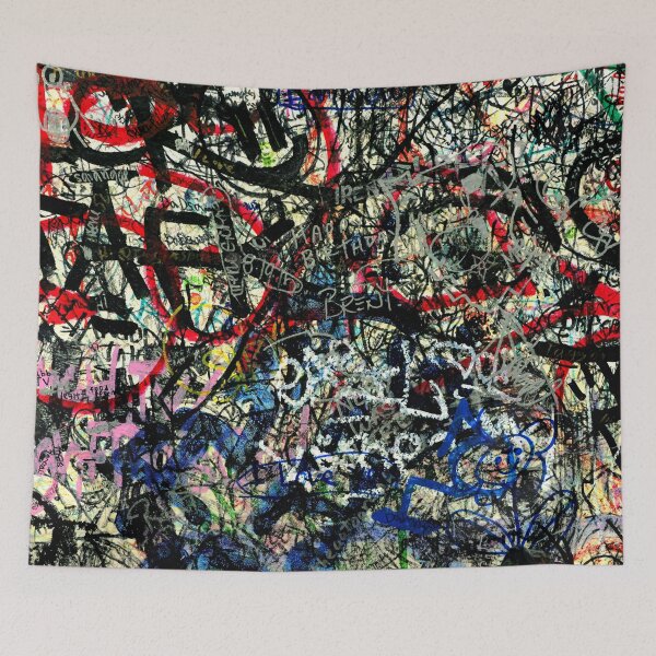 Item preview, Urban Industrial Graffiti Vibrant Street Art Abstract Vibe  designed and sold by DEC02.