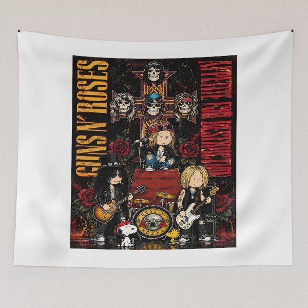 Item preview,  Roses and Skulls guns n' roses appetite for destruction designed and sold by ArtfulCratures.
