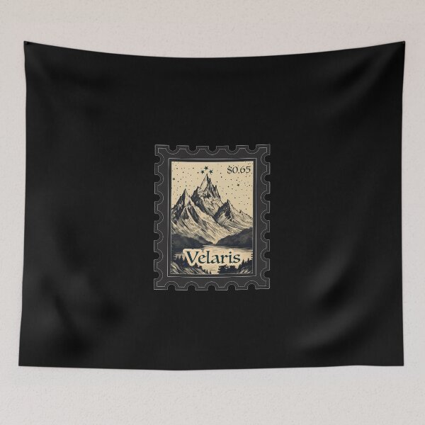 Item preview, Velaris Stamp Vintage Wood Block Style designed and sold by gellesarbur.