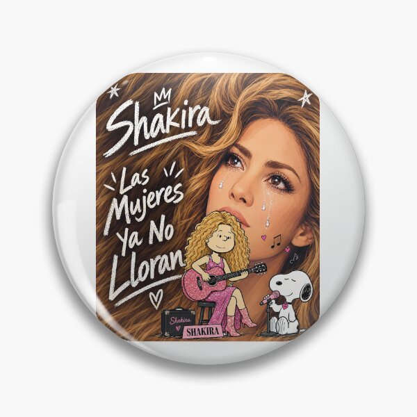 Item preview, shakira las mujeres ya no lloran peanuts designed and sold by ArtfulCratures.