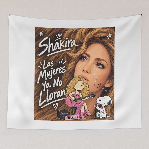 Item preview, shakira las mujeres ya no lloran peanuts designed and sold by ArtfulCratures.
