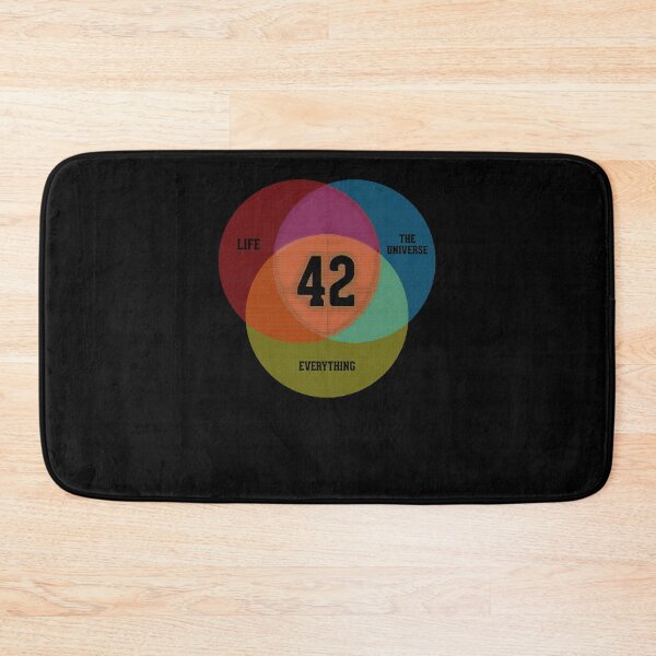 Item preview, Venn Diagram Life The Universe  Everything designed and sold by swellmyhema.