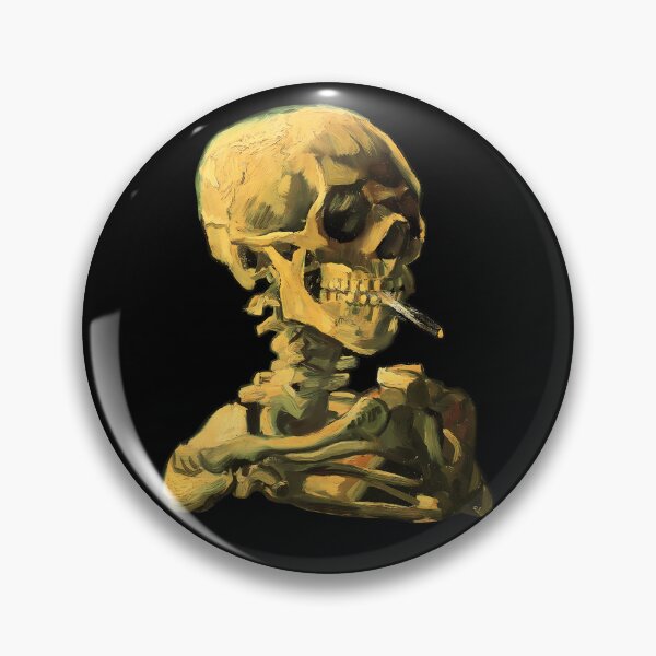 Item preview,  Skull Of A Skeleton With Burning Cigarette designed and sold by rumpspiordi.