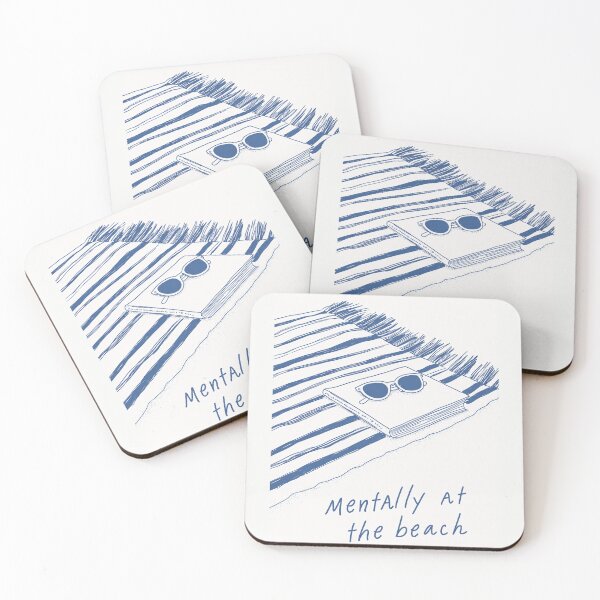 Item preview, Mentally at the Beach Bookish designed and sold by Joseust.