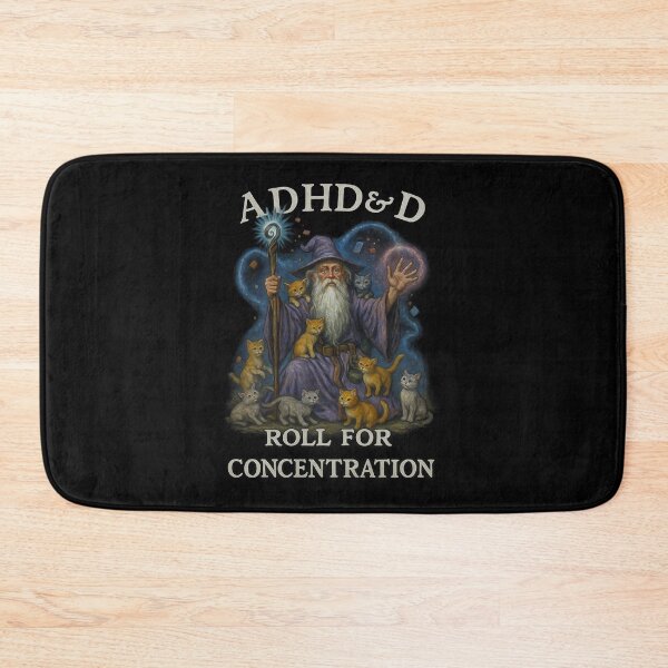 Item preview, ADHD&D Roll For Concentration designed and sold by abby-thorns.