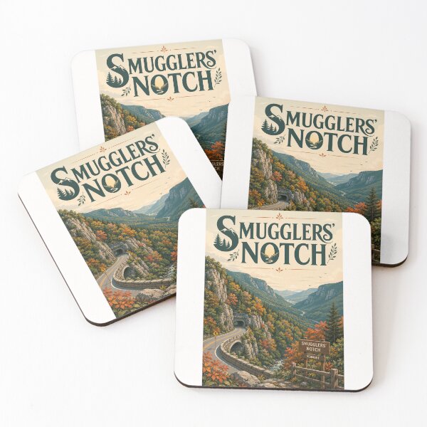 Item preview, Smugglers Notch Vermont Mountain Pass in Autumn designed and sold by Places On Earth.