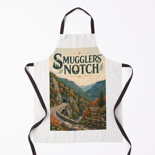 Item preview, Smugglers Notch Vermont Mountain Pass in Autumn designed and sold by Places On Earth.