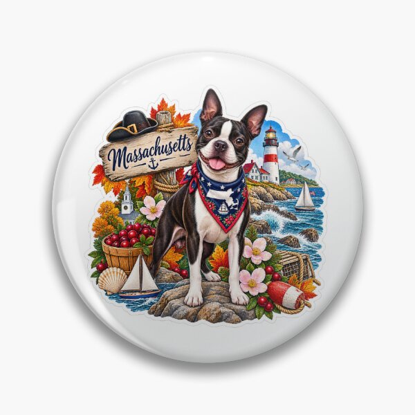 Item preview,  Massachusetts Dog designed and sold by Whimspired By Paxx.