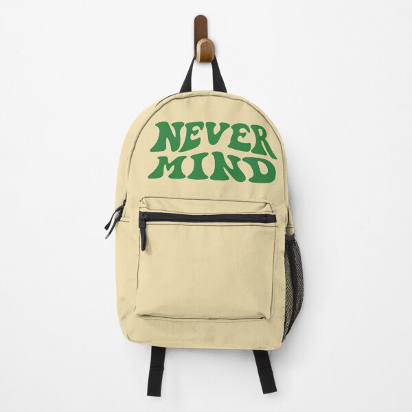 Item preview, Retro Never mind Green Groovy Typography designed and sold by Vicky021.