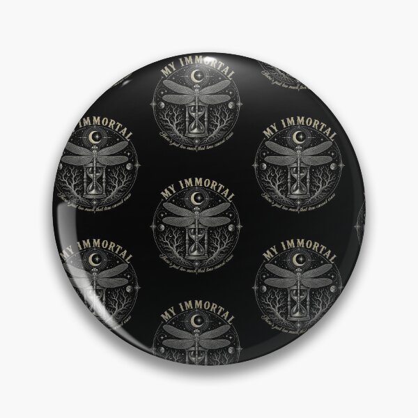 Item preview, My Immortal Gothic Dragonfly Hourglass Mystical Moon Design designed and sold by Fatherday.