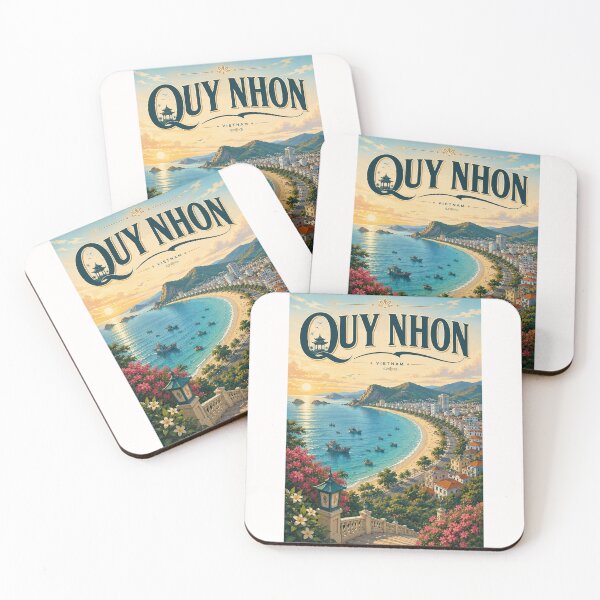 Item preview, Quy Nhon Vietnam Coastline and South China Sea designed and sold by Places On Earth.