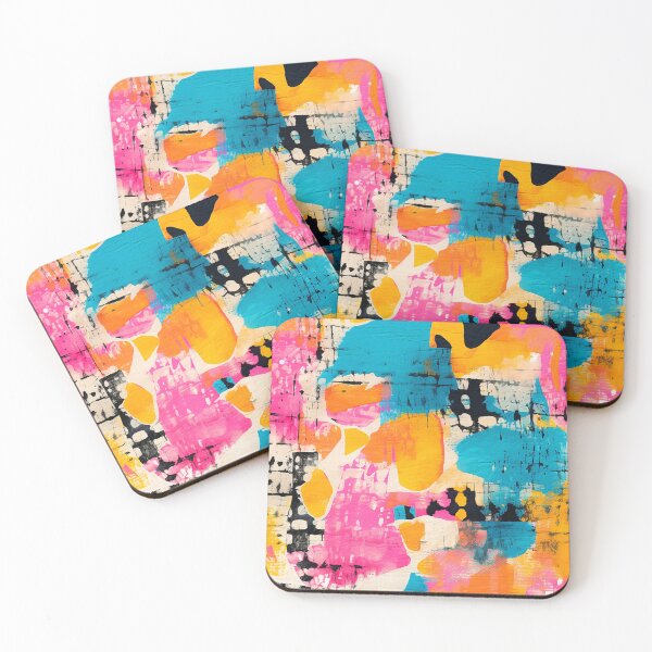 Item preview, Trendy Contemporary Modern Art Colorful Abstract Designs designed and sold by DEC02.