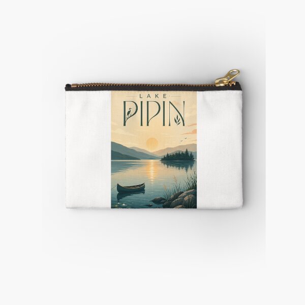 Item preview, Lake Pipin Wisconsin Mississippi River Sunset designed and sold by Places On Earth.