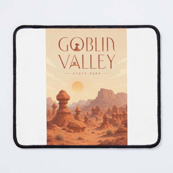 Item preview, Goblin Valley State Park Utah Hoodoos and Desert Formations designed and sold by Places On Earth.