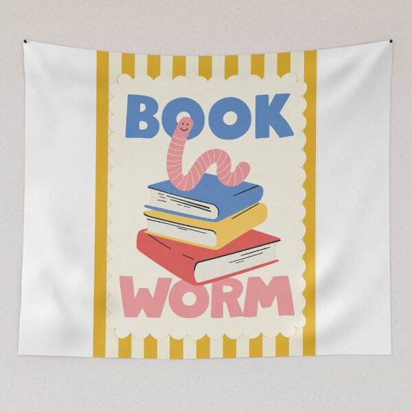 Item preview, Bookworm Poster for Kids Reading designed and sold by Joseust.