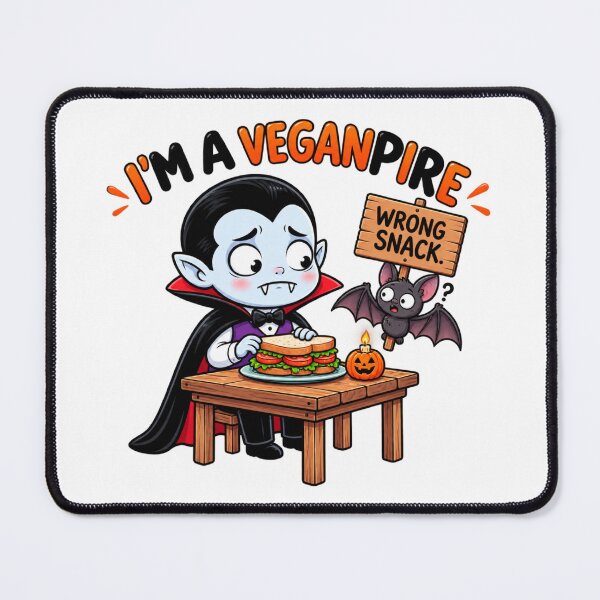 Item preview, I’m a Veganpire – Funny Vegan Vampire Halloween Sandwich designed and sold by MrDev.