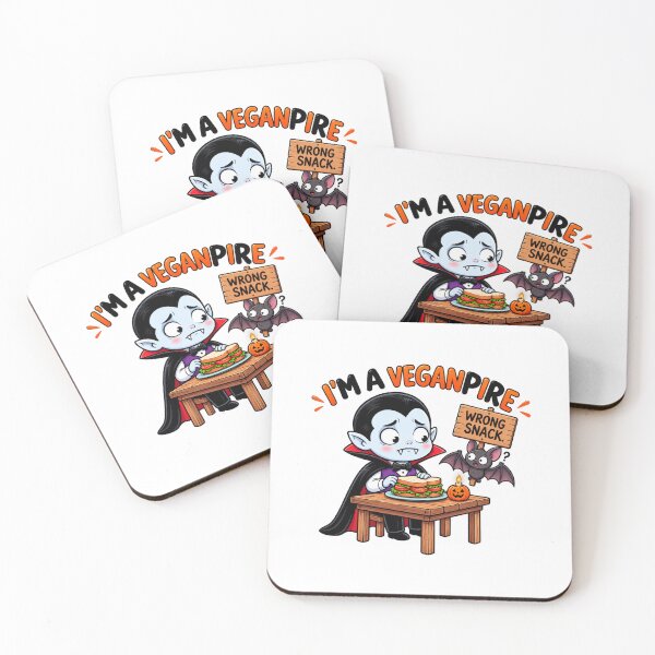 Item preview, I’m a Veganpire – Funny Vegan Vampire Halloween Sandwich designed and sold by MrDev.