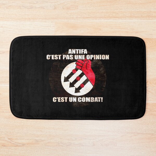 Artikelvorschau, Logo Antifa Roliste Antifa C'Est Pas Une Opinion C'Est Un Combat entworfen und verkauft von CharlesGrooms.