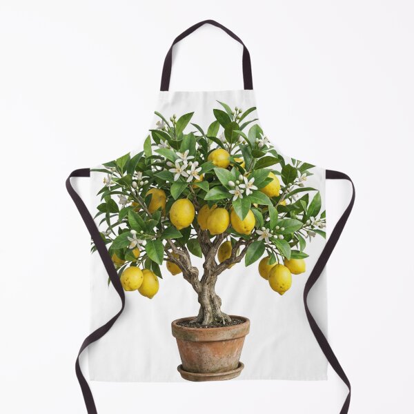 Item preview, 3D Realistic Mediterranean Lemon Tree Citrus Botanical Art designed and sold by meghnad.