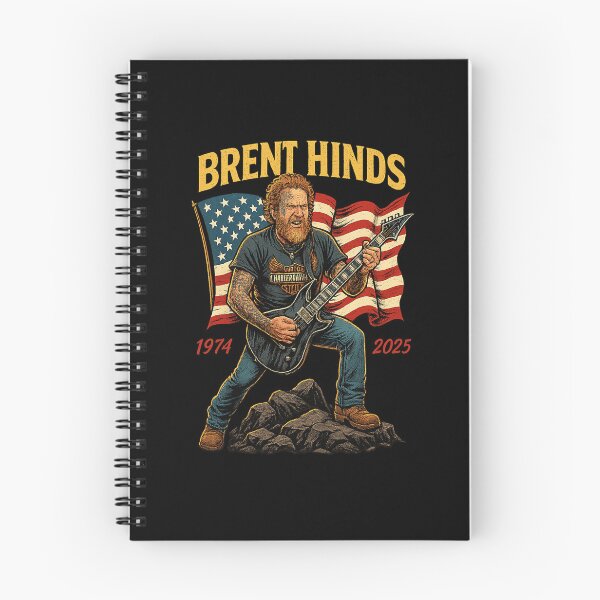 Item preview, Rip Brent Hinds - Mastodon Guitarist America 1974-2025 designed and sold by Creativewordes.