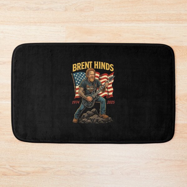 Item preview, Rip Brent Hinds - Mastodon Guitarist America 1974-2025 designed and sold by Creativewordes.