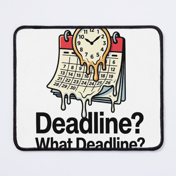 Item preview, Deadline? What Deadline? T-Shirt designed and sold by rkgrafix.