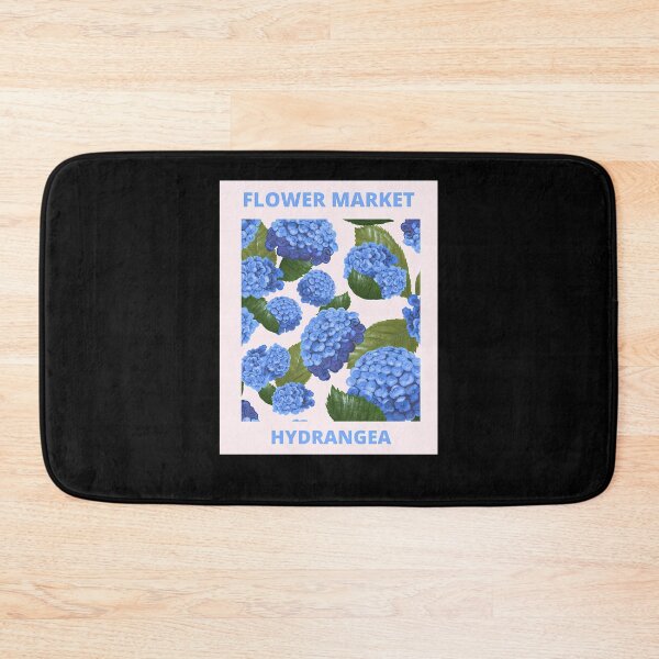 Item preview, Vintage Blue Hydrangea Flower Market designed and sold by swellmyhema.