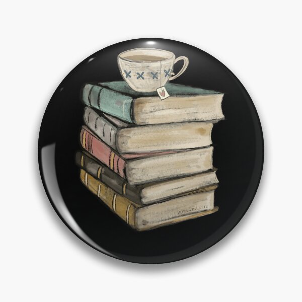 Item preview, Vintage Book Stack And Tea designed and sold by pardasxshoaf.