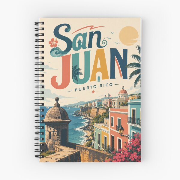 Item preview, San Juan Puerto Rico Old San Juan Coastal Fortress and Caribbean Waterfront designed and sold by Places On Earth.