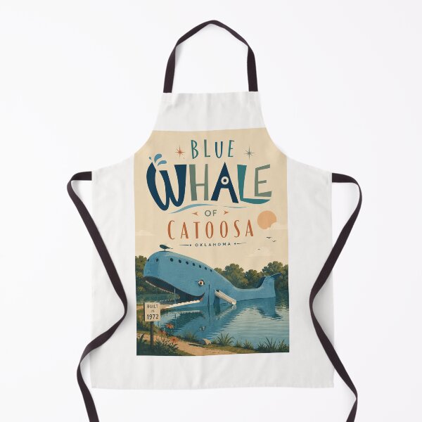Item preview, Blue Whale of Catoosa Oklahoma Route 66 Landmark designed and sold by Places On Earth.