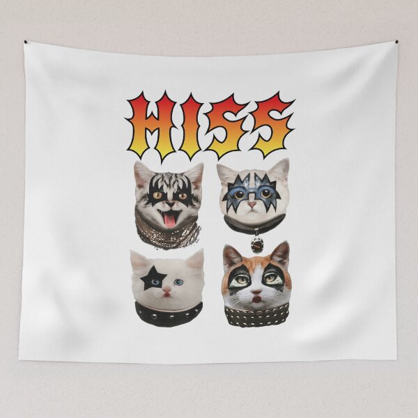 Item preview, HISS Cats Band Makeup Feline Rock Tribute designed and sold by JACKOBMSTRONG.