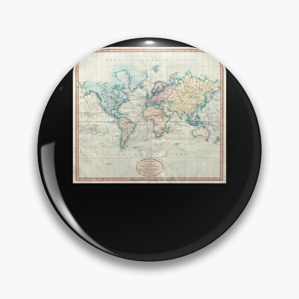 Item preview, ntage Map Of The World designed and sold by pardasxshoaf.