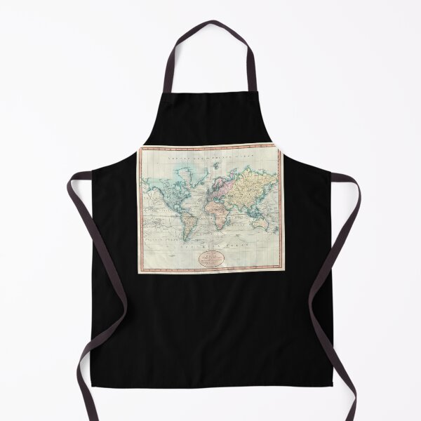 Item preview, ntage Map Of The World designed and sold by pardasxshoaf.