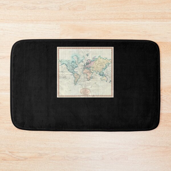 Item preview, ntage Map Of The World designed and sold by pardasxshoaf.