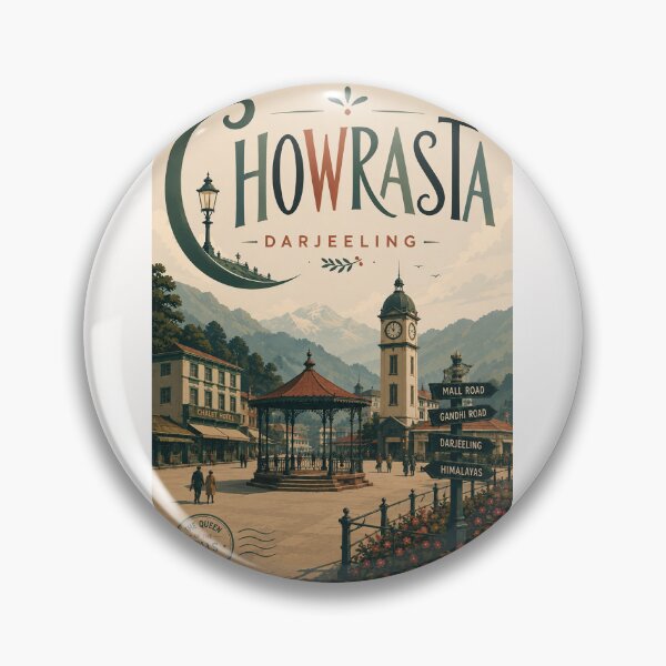 Item preview, Chowrasta Darjeeling Mall Road and Himalayan Mountain Town designed and sold by Places On Earth.
