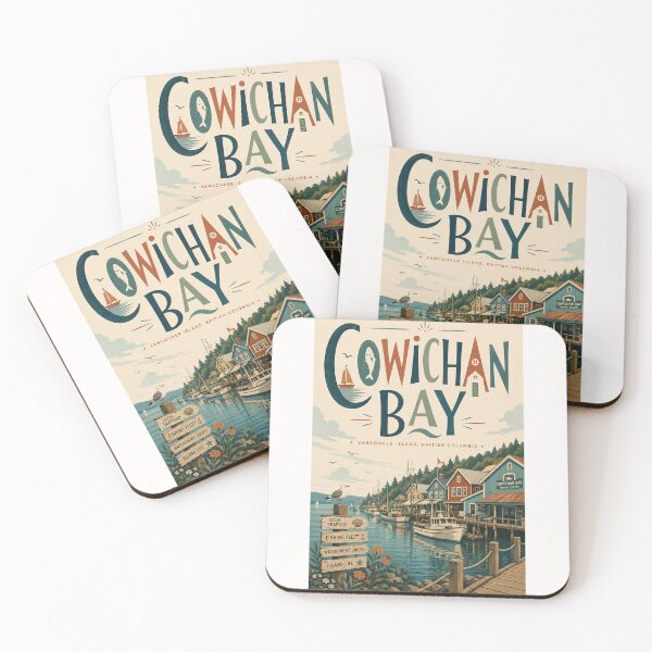 Item preview, Cowichan Bay Vancouver Island British Columbia Waterfront Harbour designed and sold by Places On Earth.