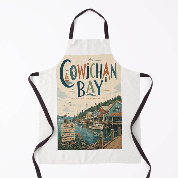 Item preview, Cowichan Bay Vancouver Island British Columbia Waterfront Harbour designed and sold by Places On Earth.