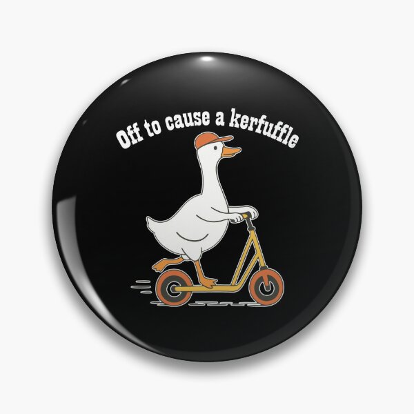 Item preview, Goose on Scooter Off To Cause Trouble designed and sold by JACKOBMSTRONG.