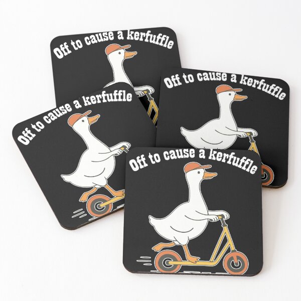 Item preview, Goose on Scooter Off To Cause Trouble designed and sold by JACKOBMSTRONG.
