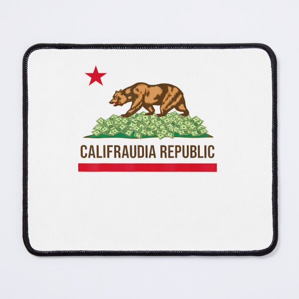 Item preview, Califraudia Republic Funny California Bear Parody designed and sold by RealestInternet.
