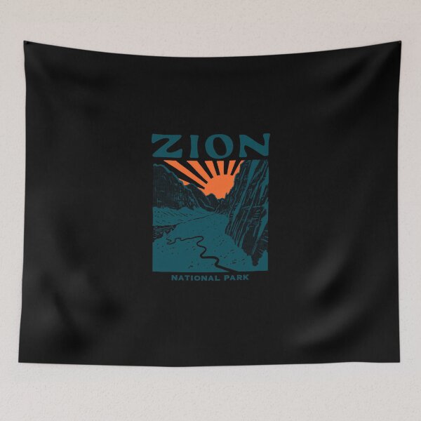 Item preview, Vintage Zion National Park designed and sold by guidoscmyeh.