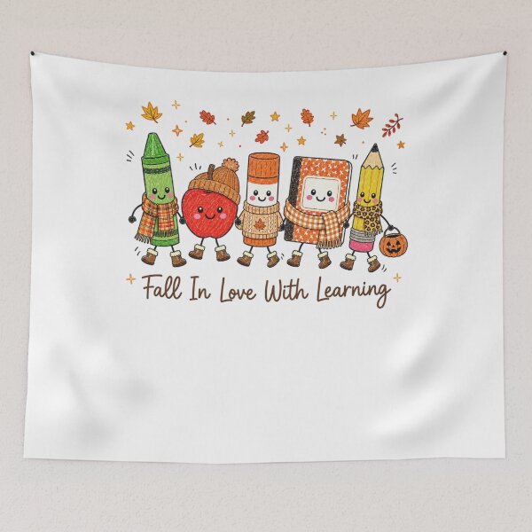 Item preview, Fall in Love with Learning Teacher Classroom Women Kids designed and sold by PaigeWoodShop.