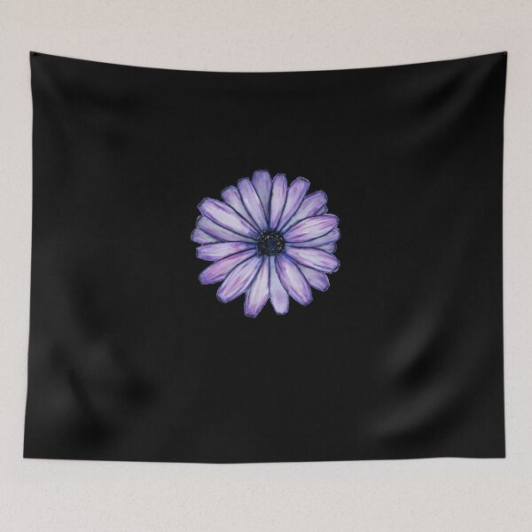 Item preview, Watercolor Purple Daisy Flower designed and sold by rumpspiordi.
