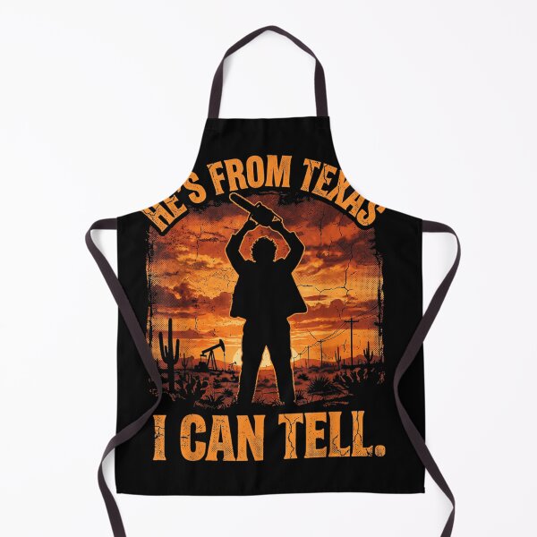 Item preview, hes from Texas i can Tell Shirt Halloween, Chainsaw Horror designed and sold by PaigeWoodShop.