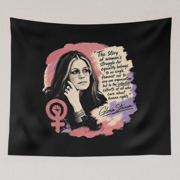 Item preview, gloria steinem, women's rights, feminist activist designed and sold by SamuelLeroy9.