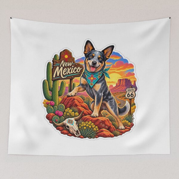 Item preview, New Mexico Dog designed and sold by Whimspired By Paxx.