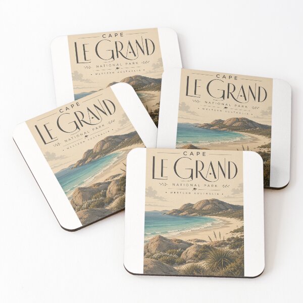 Item preview, Cape Le Grand National Park Western Australia Coastal Granite Bay designed and sold by Places On Earth.
