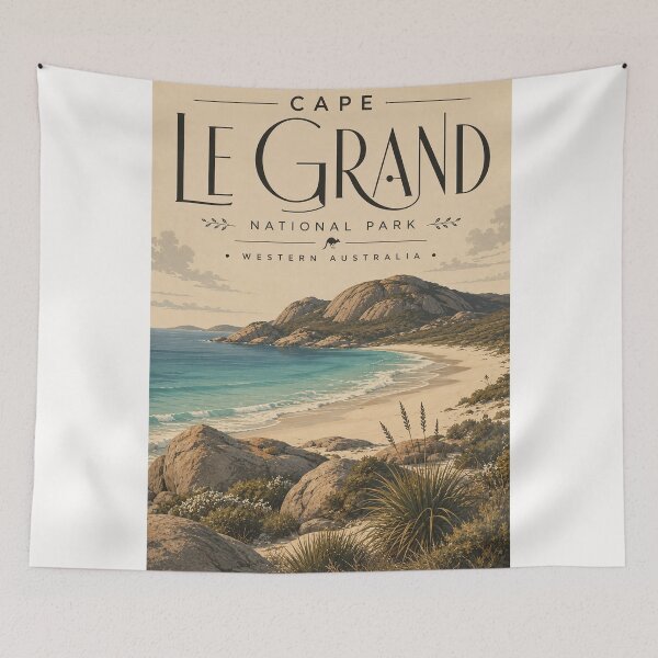 Item preview, Cape Le Grand National Park Western Australia Coastal Granite Bay designed and sold by Places On Earth.