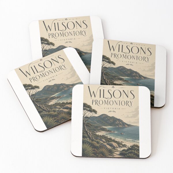 Item preview, Wilsons Promontory Victoria with Coastal Mountains and Beaches designed and sold by Places On Earth.